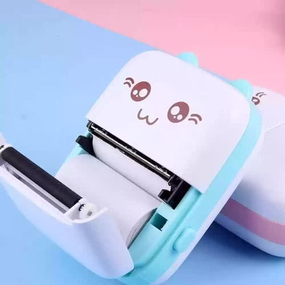 Mini Printer with Bluetooth Connectivity - 1 Pc Portable & Cute Aesthetic