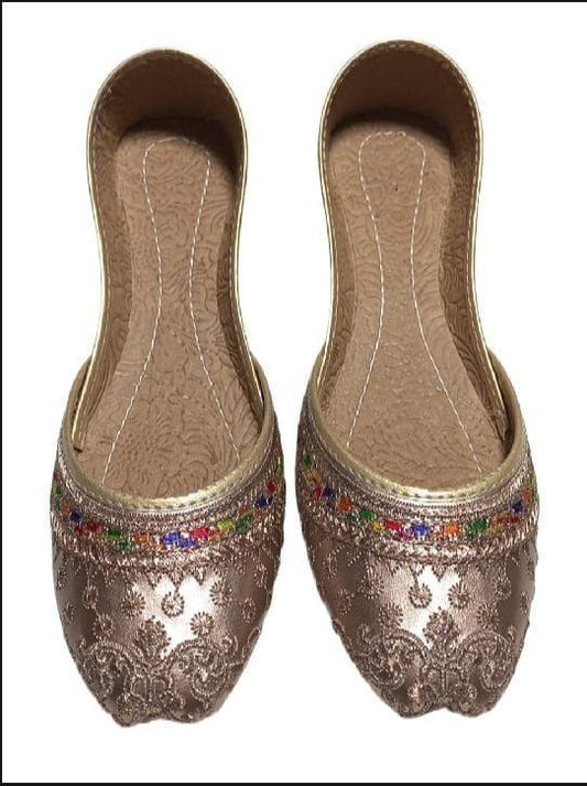 Women's Velvet Embroidered Khussa