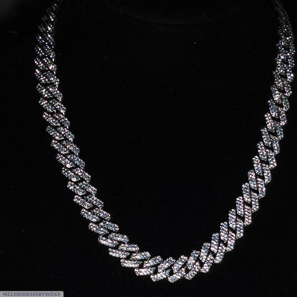 Stylish Silver Multi-Layered Stainless Steel Chain - 1 Pc