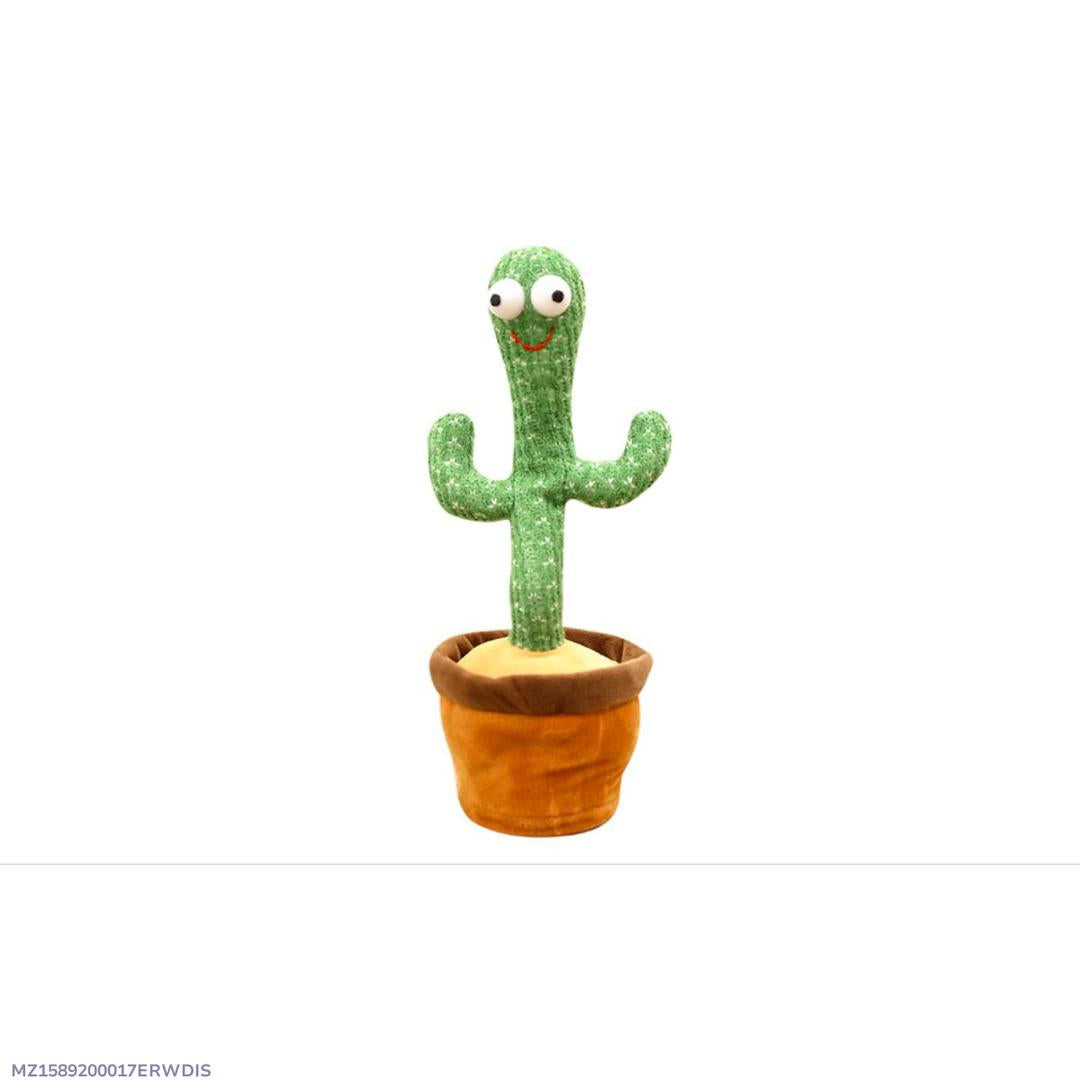 Interactive Dancing Cactus Toy - Fun Green Character for Kids (1 Pc)